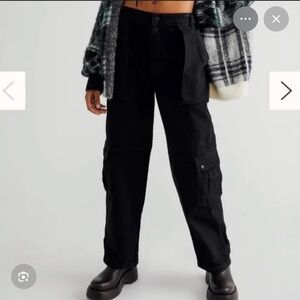 NWOT Free People Marx Cargo Slouchy Jeans